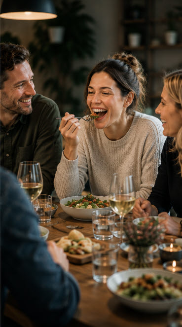 En gemensam smakupplevelse kring mat och råvaror