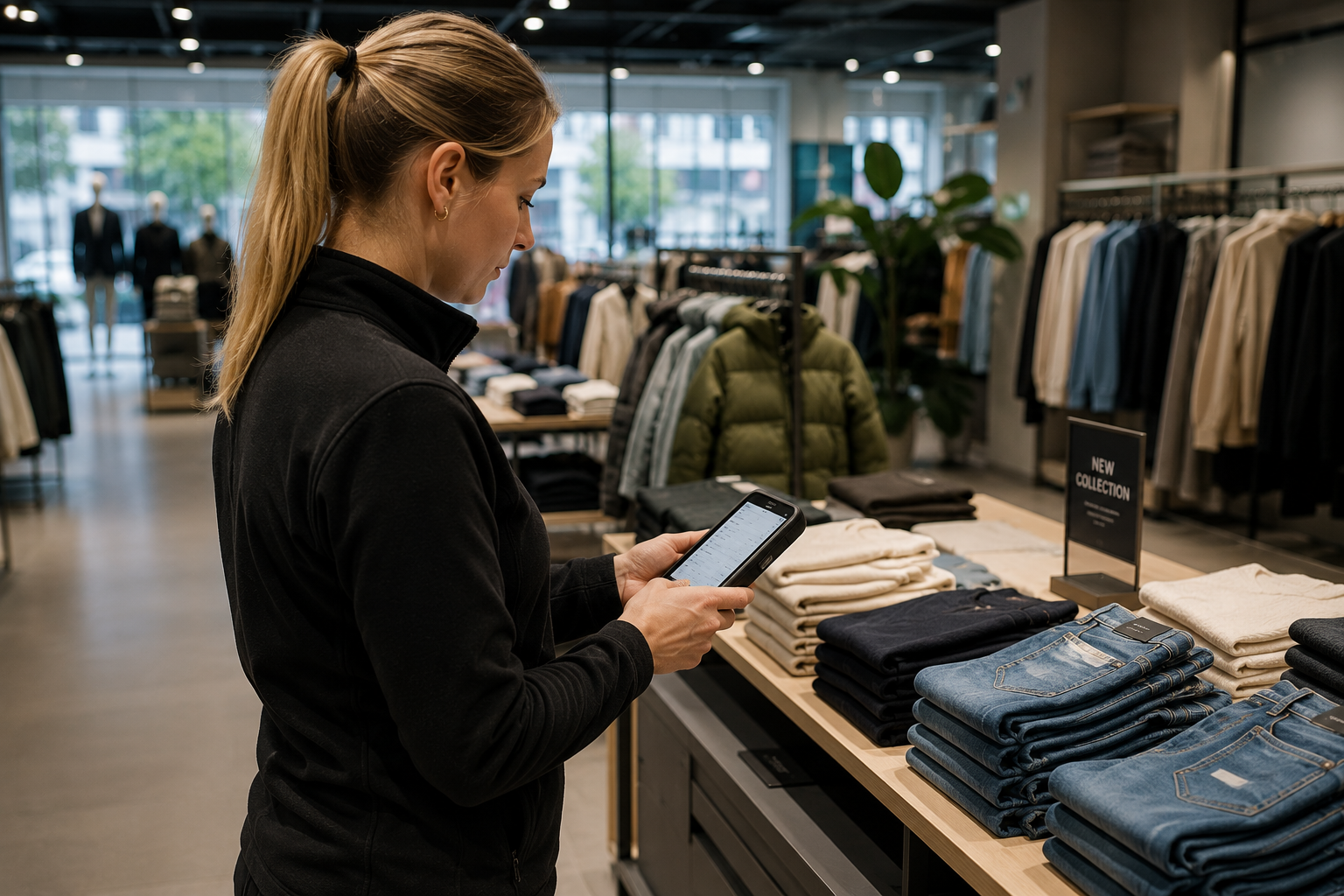 Teknik och varuflöden i retailmiljö